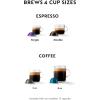 imageNespresso Vertuo Plus Coffee and Espresso Maker by Breville Ink Black Descaling Kit