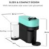 imageNespresso Vertuo Pop Coffee and Espresso Maker by Breville Aqua Mint  Starbucks Capsules Vertuo Line