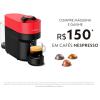 imageNespresso Vertuo Pop Pacific Blue 110V Coffee MakerPepper Red