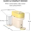 imageNespresso Vertuo Pop Summer Limited Edition Coffee and Espresso Maker by DeLonghi Pastel Yellow  Starbucks Capsules Vertuo Line