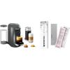 imageBreville Nespresso Vertuo Plus Deluxe Coffee and Espresso Maker Titan with Aeroccino Milk Frother  Nespresso Descaling Kit