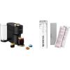 imageNespresso LimitedEdition Vertuo Pop Coffee and Espresso Maker by Breville Matte Black Gold Descaling Kit