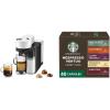 imageNespresso Vertuo Lattissima by DeLonghi white  Starbucks Capsules Vertuo Line