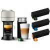 imageNespresso Vertuo Next Coffee and Espresso Machine with Aeroccino NEW by Breville Light Grey and Espresso Maker Capsules VertuoLine Medium and Dark Roast Coffee 30 Count Coffee Pods