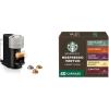 imageNespresso Vertuo Next Coffee and Espresso Maker by Breville Light Grey  Starbucks Capsules Vertuo Line