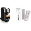 imageNespresso Vertuo Next Deluxe Coffee and Espresso Maker by Breville Dark Chrome Descaling Kit