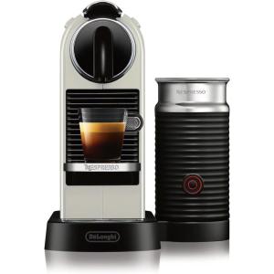 imageNespresso CitiZ Coffee and Espresso Machine by DeLonghi with Milk Frother White