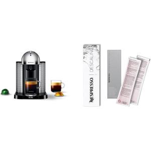 imageNespresso Vertuo Coffee and Espresso Maker by Breville Chrome Descaling Kit