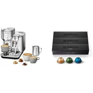 imageNespresso Vertuo Creatista Coffee and Espresso Maker by Breville Brushed Stainless Steel Capsules Vertuo Line