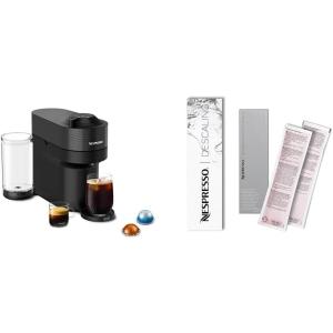 imageNespresso Vertuo Pop Coffee and Espresso Machine by DeLonghi Liquorice Black Descaling Kit