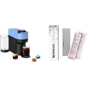 imageNespresso Vertuo Pop Coffee and Espresso Machine by DeLonghi Pacific Blue Descaling Kit