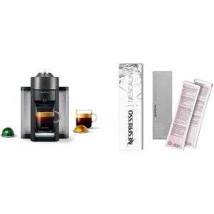imageNespresso Vertuo Coffee and Espresso Maker by DeLonghi Graphite Metal Descaling Kit