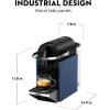 imageNespresso Pixie Espresso Machine by DeLonghi Dark Blue Renewed