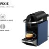 imageNespresso Pixie Espresso Machine by DeLonghi Dark Blue Renewed