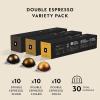 imageNespresso Capsules Vertuo Double Espresso Variety Pack 30Count Coffee Pods Pack of 1 Brews 27ozDouble Espresso Variety