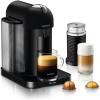 imageNespresso Vertuo Coffee and Espresso Maker by Breville Matte Black with Aeroccino Milk Frother Descaling Kit