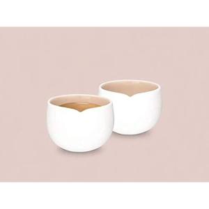 imageNespresso Origin Collection 2 Espresso Coffee Cups Set White Porcelain New