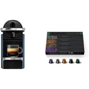 imageNespresso Pixie Espresso Machine by DeLonghi Dark Blue Capsules Original Line