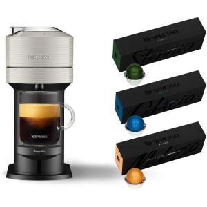 imageNespresso Vertuo Next Coffee amp Espresso Machine NEW by Breville Light Grey Coffee Maker and Espresso Machine  Nespresso Capsules VertuoLine Medium and Dark Roast Coffee 30 Count Coffee Pods
