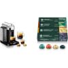 imageNespresso Vertuo Coffee and Espresso Maker by Breville Chrome  Starbucks Capsules