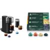 imageNespresso Vertuo Next Deluxe Coffee and Espresso Maker by Breville with Aeroccino Milk Frother Dark Chrome  Starbucks Capsules