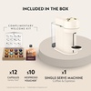 image:imageNespresso Vertuo Next Coffee and Espresso Maker by DeLonghi Creamy White with Gold Renewed