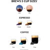 image:imageNespresso LimitedEdition Vertuo Pop Coffee and Espresso Maker by DeLonghi Pastel Yellow RenewedLiquorice Black1