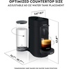 image:imageNespresso Refurbished 072080259 VertuoPlus Coffee and Espresso Machine by DeLonghi Matte Black Renewed