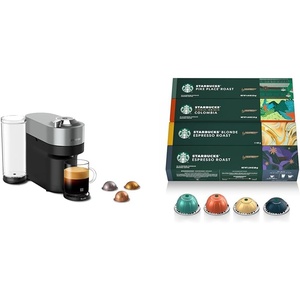 image:imageNespresso Vertuo Pop Deluxe Coffee and Espresso Maker by Breville Titan  Starbucks Capsules