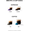 image:imageNespresso Vertuo Coffee and Espresso Maker by Breville Chrome with Aeroccino Milk Frother Descaling Kit