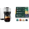 image:imageNespresso Vertuo Pop Deluxe Coffee and Espresso Maker by DeLonghi Silver  Starbucks Capsules