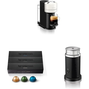 image:imageNespresso Vertuo Next Coffee and Espresso Maker by DeLonghi White with Milk Frother Capsules Vertuo Line