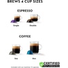 image:imageNespresso Vertuo Next Espresso and Coffee Maker by DeLonghi Dark Grey Bundle with 2 Year Enhanced Protection Pack Renewed