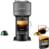 image:imageNespresso Vertuo Next Espresso and Coffee Maker by DeLonghi Dark Grey Bundle with 2 Year Enhanced Protection Pack Renewed